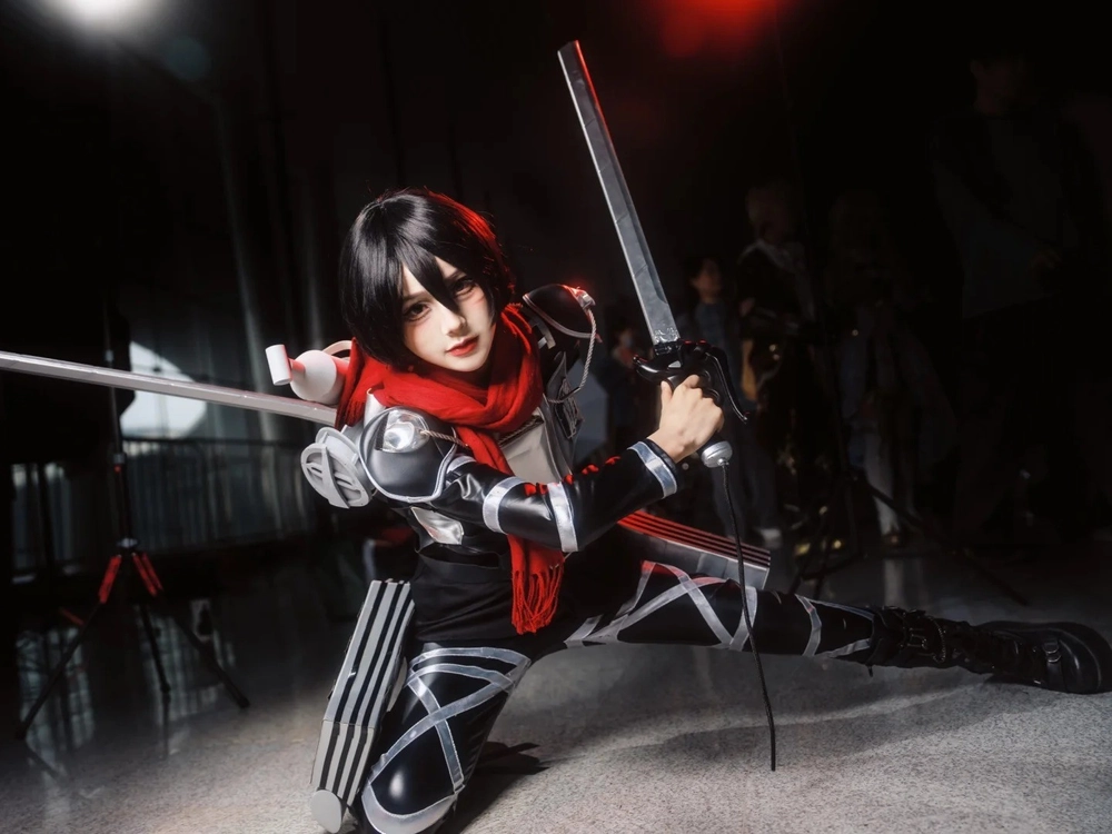 cosplay mikasa ackerman