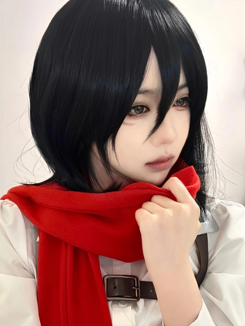 ảnh cosplay mikasa aot