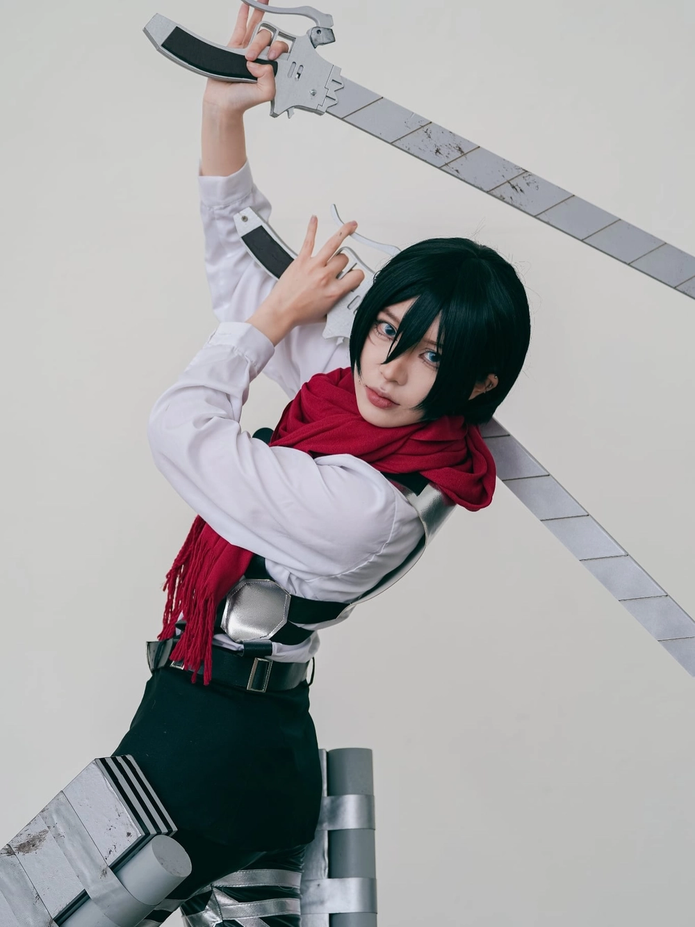 mikasa cosplay attack titan