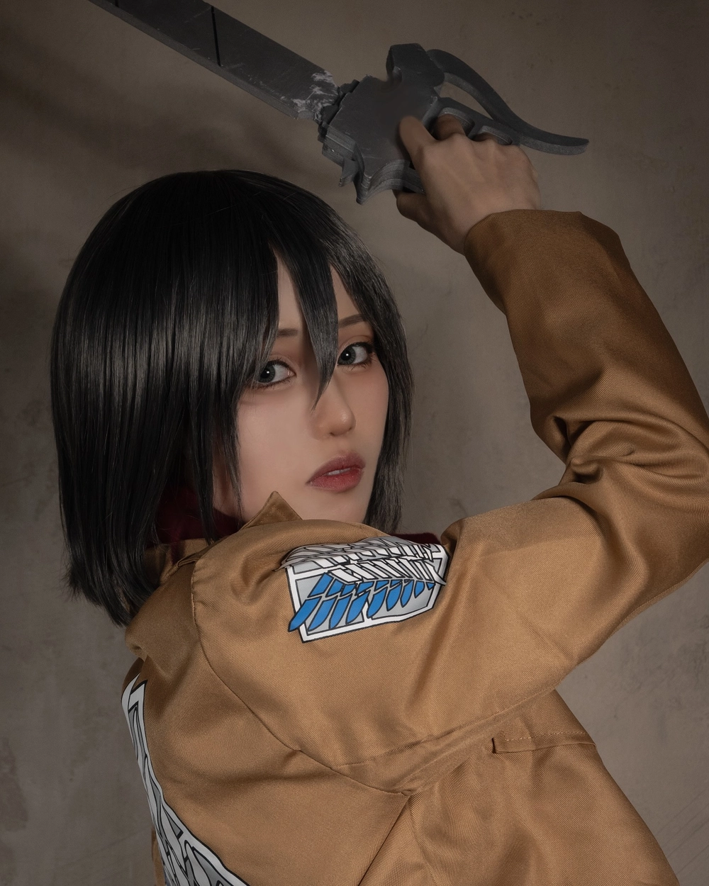 ảnh mikasa cosplay anime