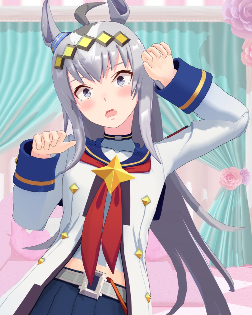 oguri cap chibi art dễ thương