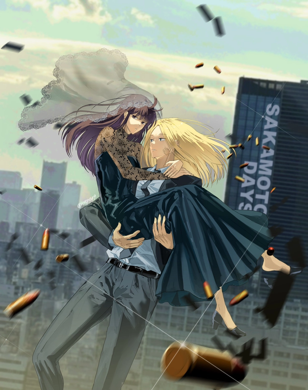 hình ảnh đáng yêu cặp đôi shishiba x osaragi 