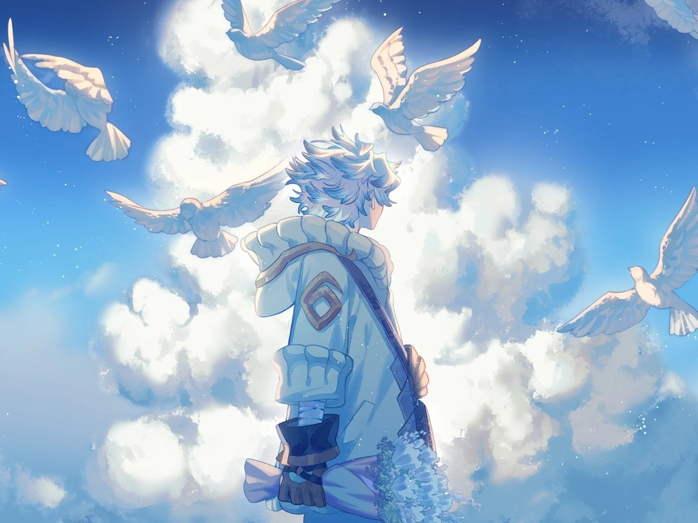 ảnh rudo surebrec anime cute 4k