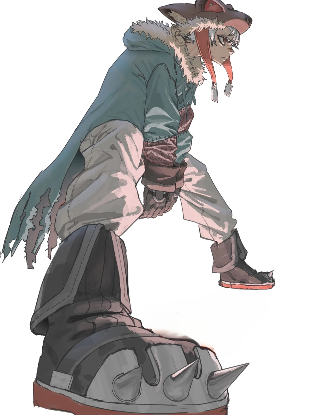 hình Rudo Surebrec anime phóng năng lượng