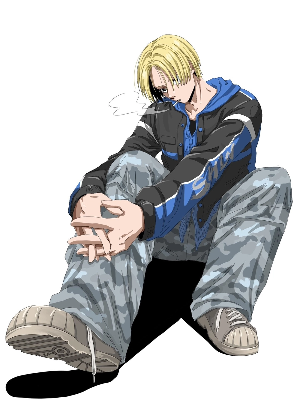 hình ảnh anime shin asakura fanart 