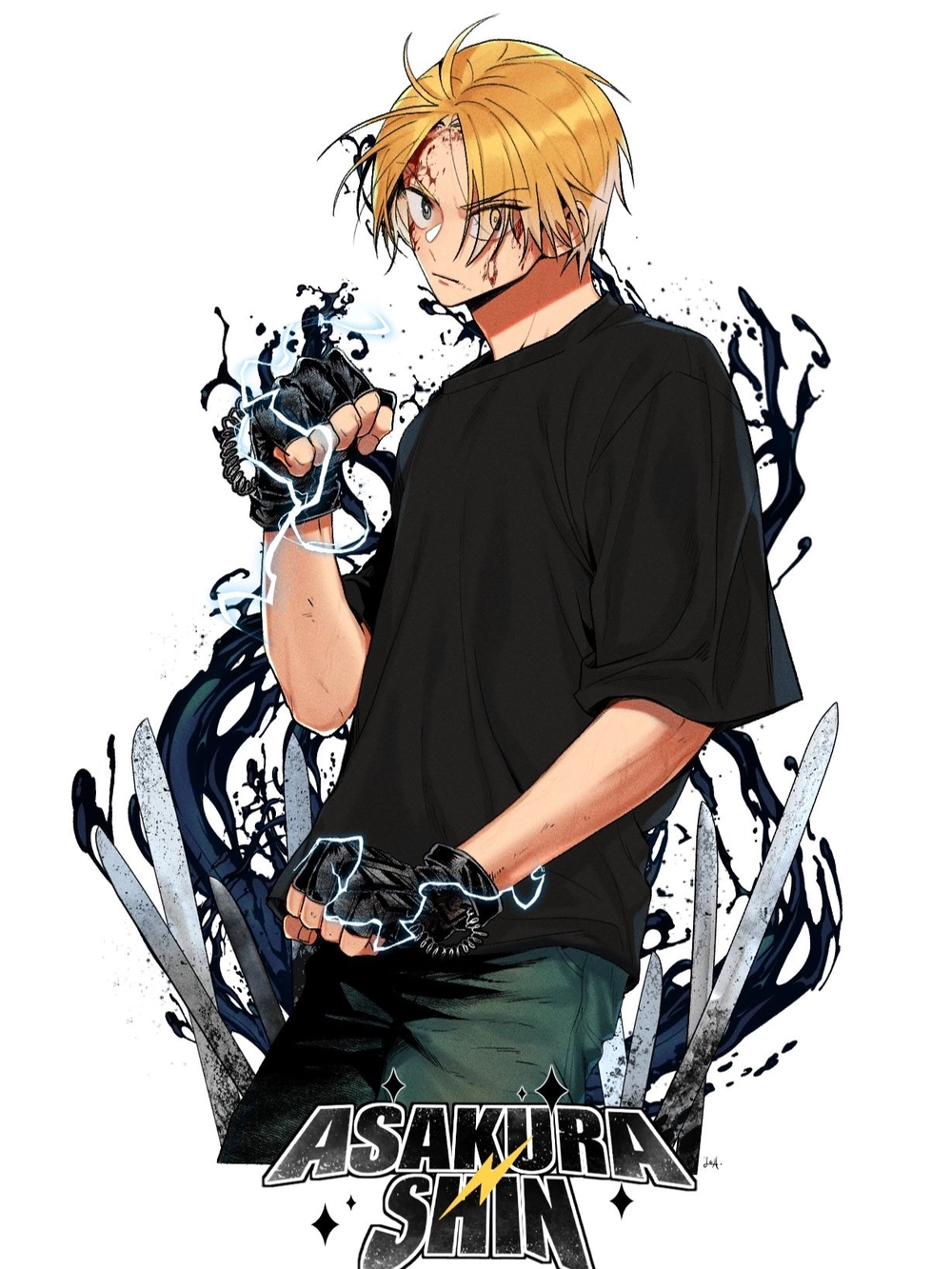 ảnh đẹp asakura shin trong sakamoto days 