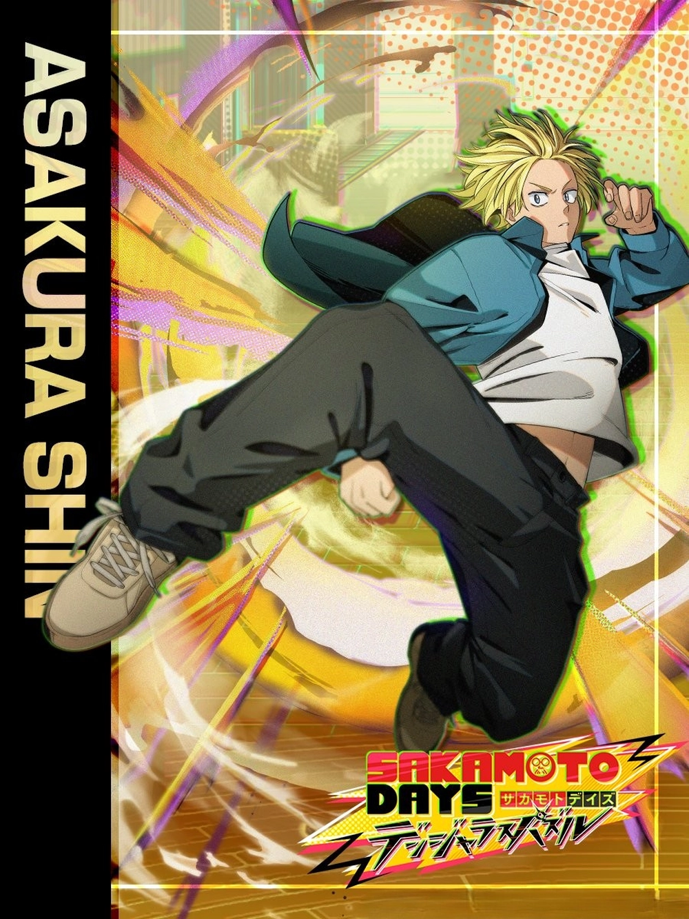 hình ảnh asakura shin phong cách hoạt hình 