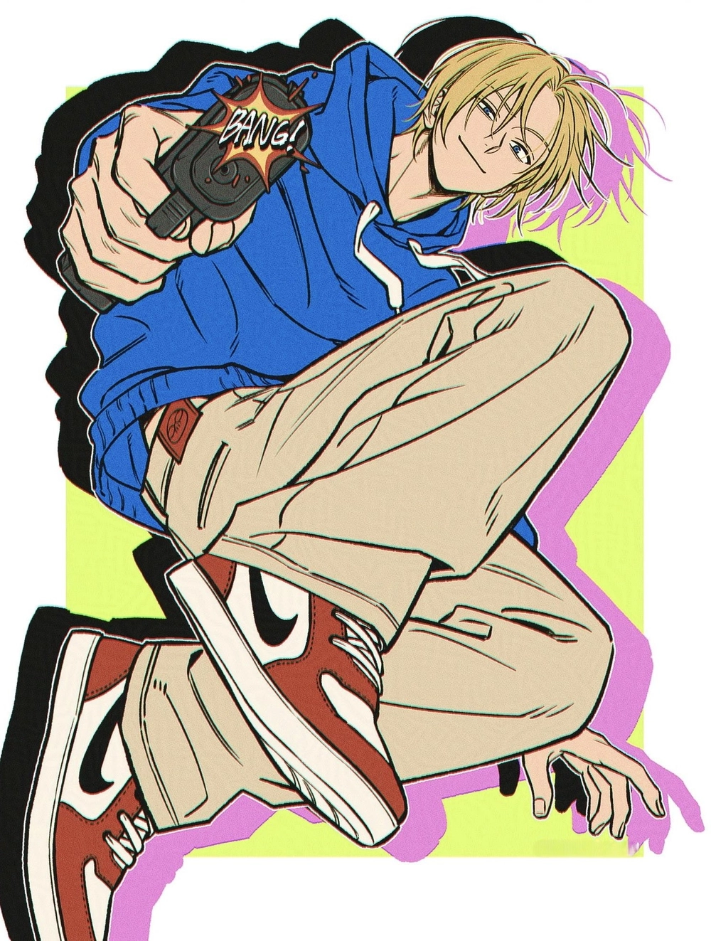 ảnh anime shin asakura tạo hình đẹp 