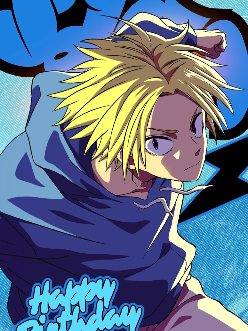 hình ảnh shin asakura đang chiến đấu 