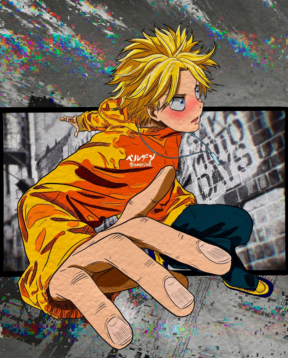 ảnh shin asakura phiên bản hoạt hình 