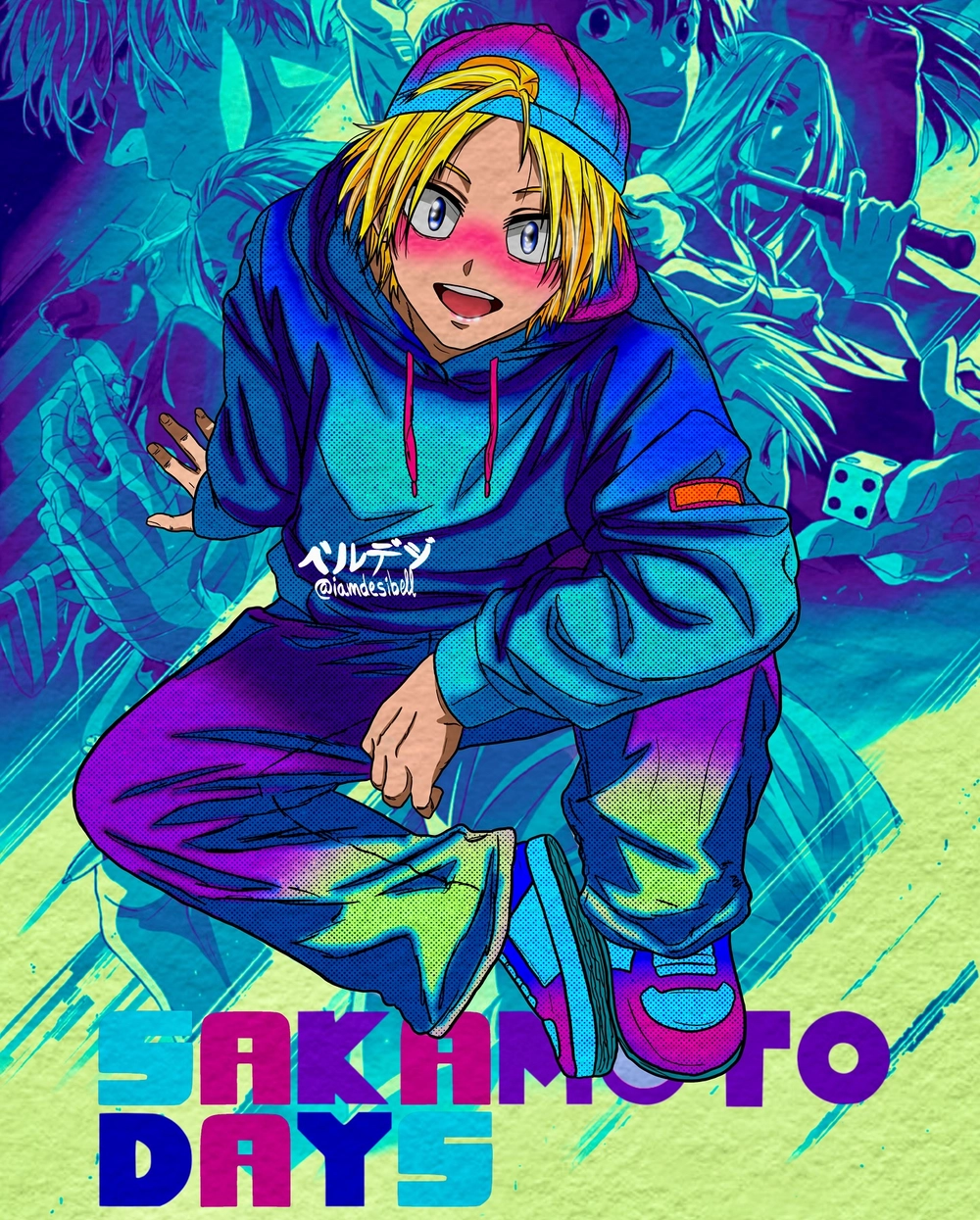 hình chibi asakura shin cực cute 