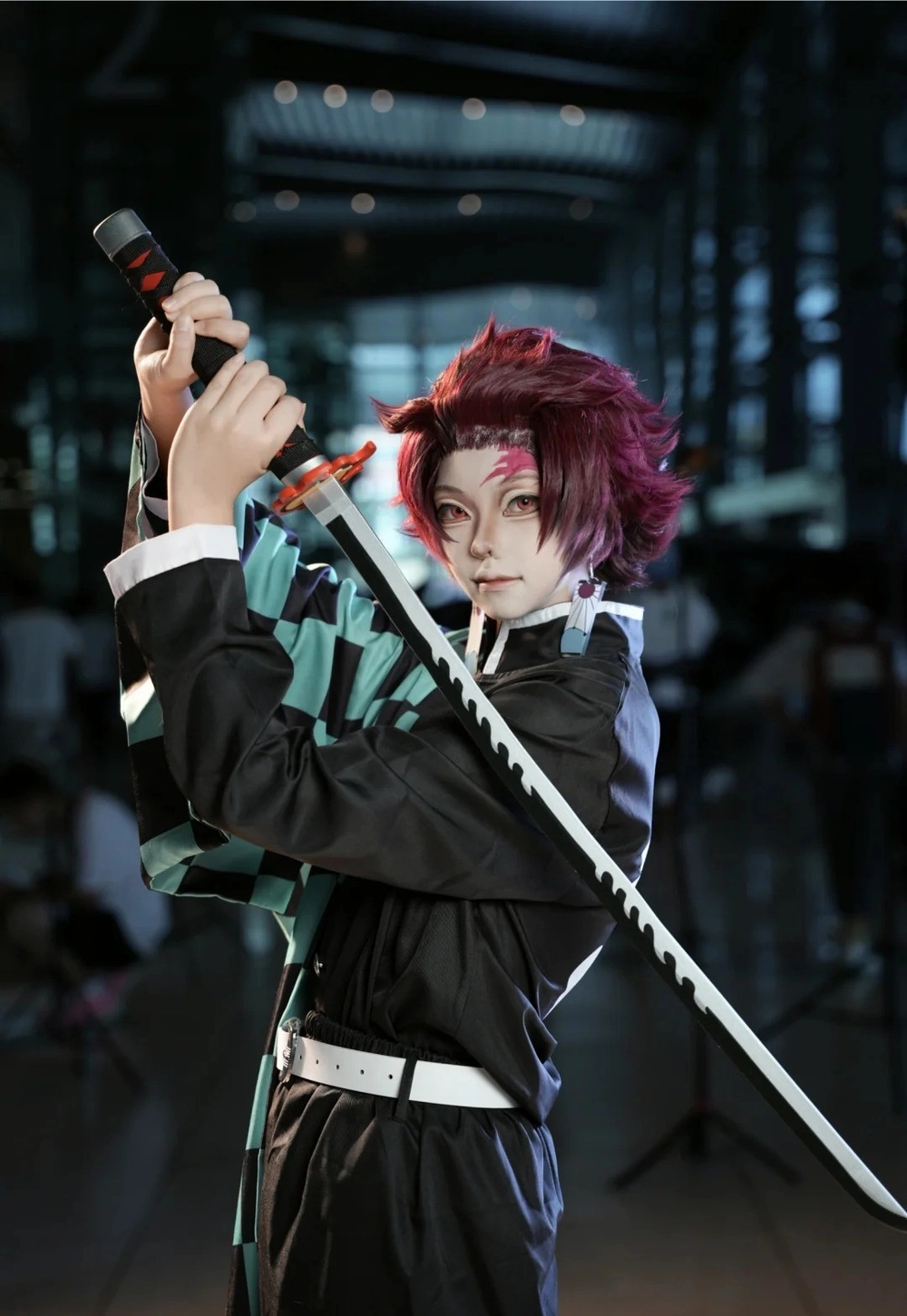tanjiro cosplay demon slayer cực đỉnh 