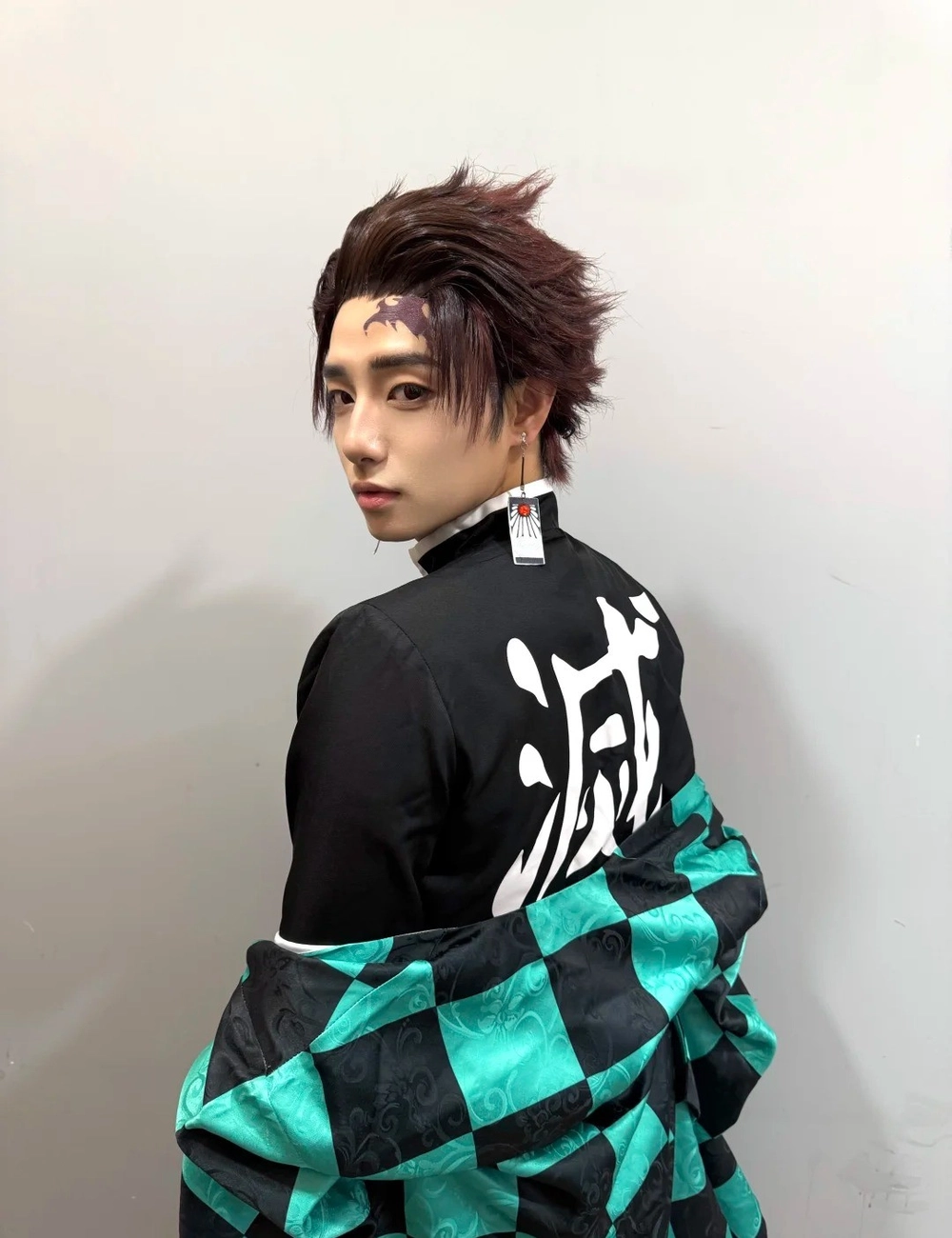 tanjiro cosplay chibi cute đáng yêu 