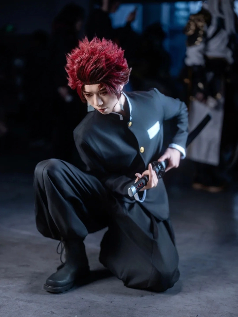 kimetsu no yaiba tanjiro cosplay độc đáo 