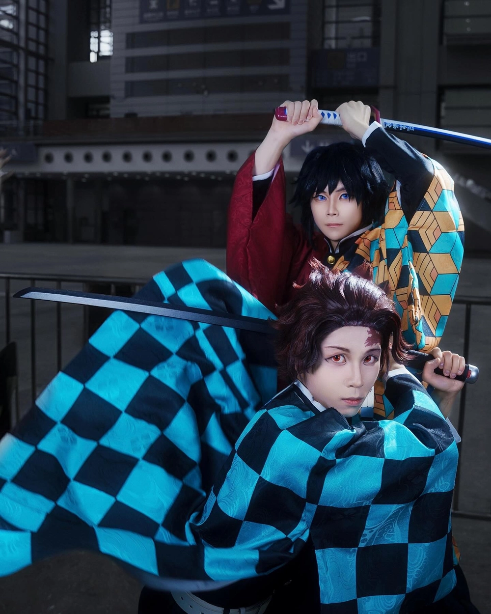 ảnh cosplay tanjiro kiếm sĩ 