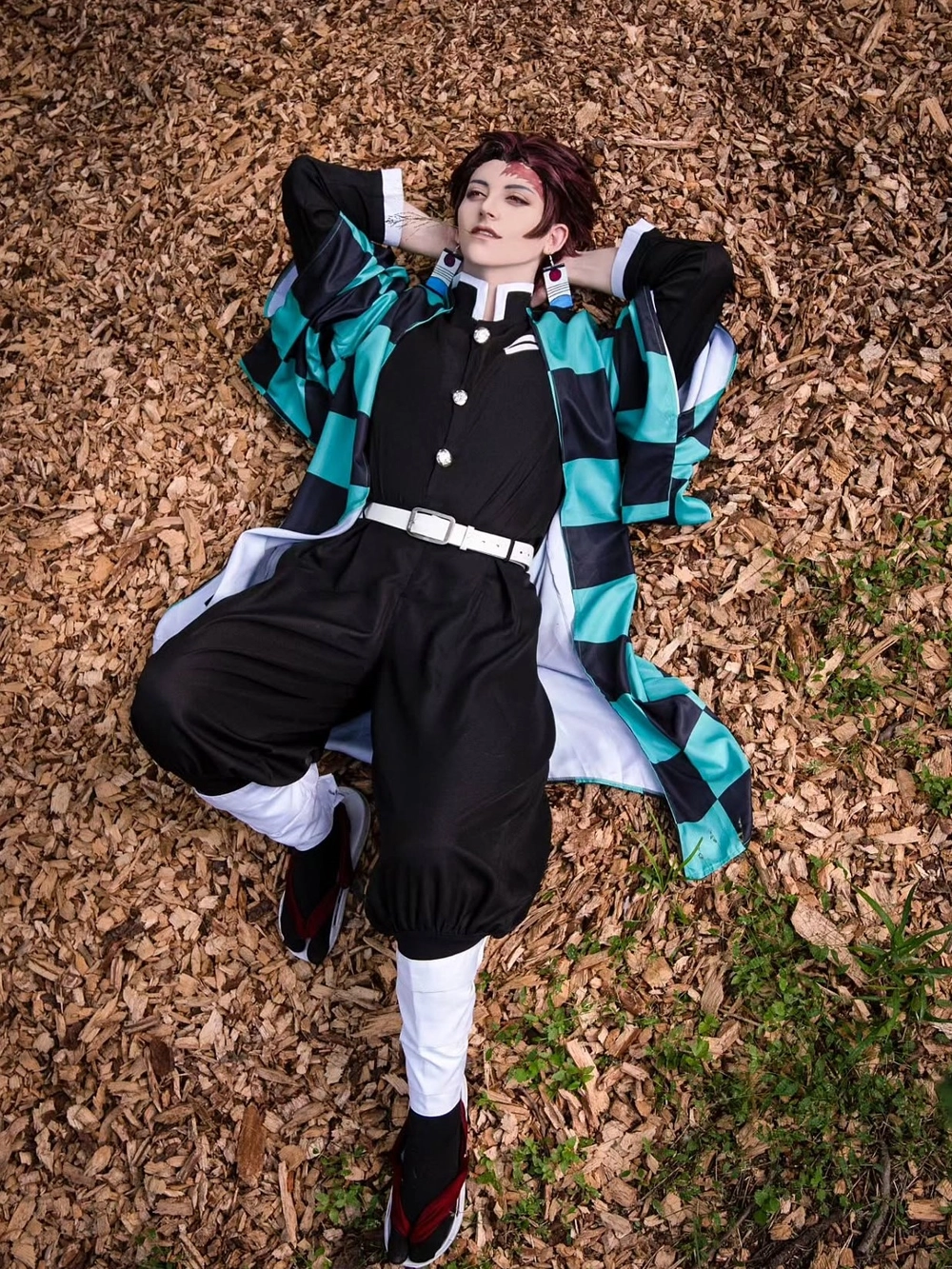 hình kimetsu no yaiba tanjiro cosplay đẹp mắt 