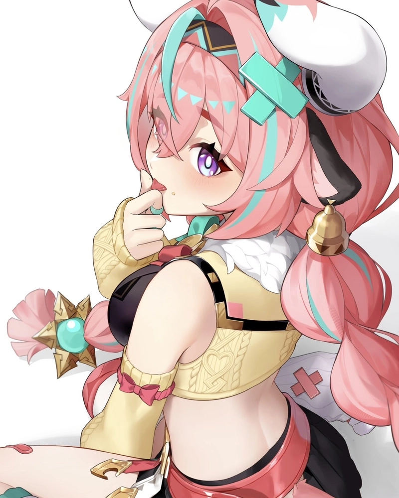 varesa genshin tạo hình anime