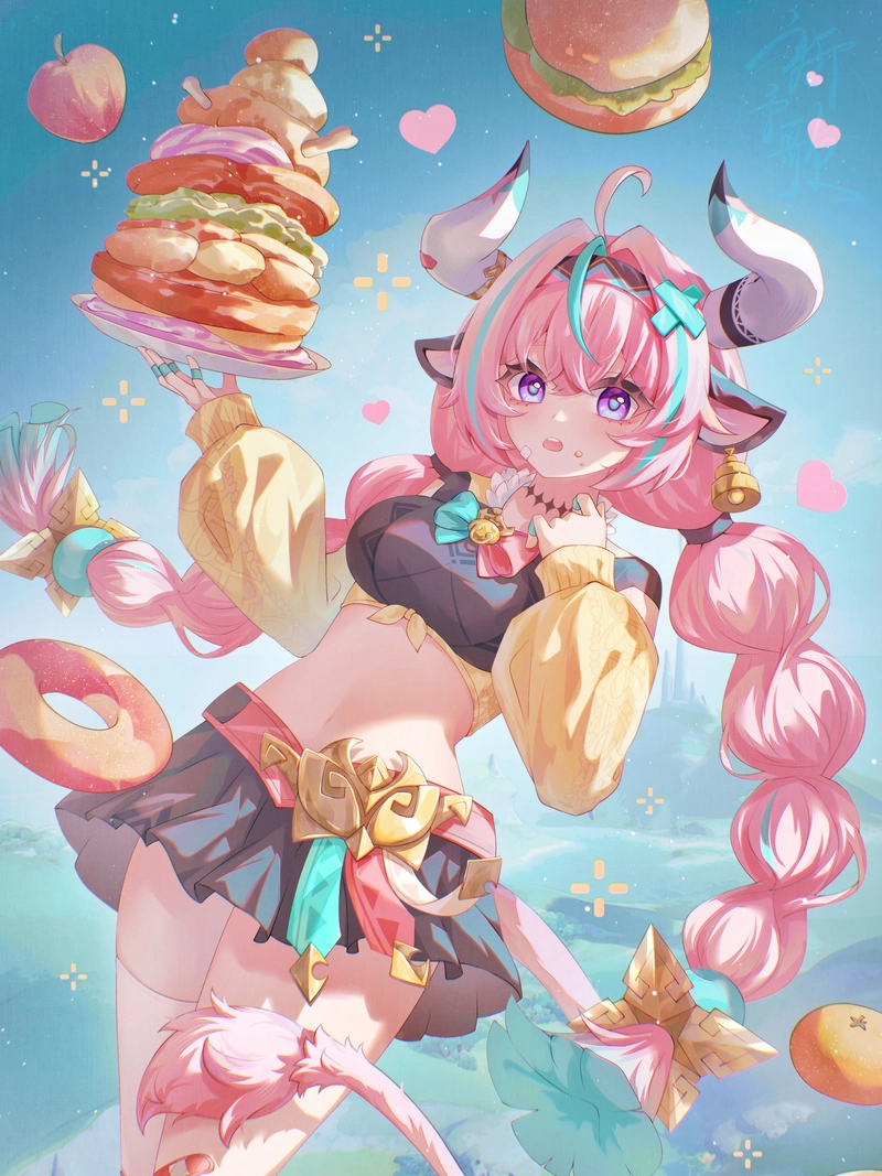 genshin varesa fanart độc đáo