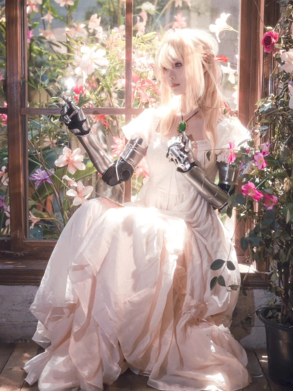 cosplay violet evergarden nhân vật