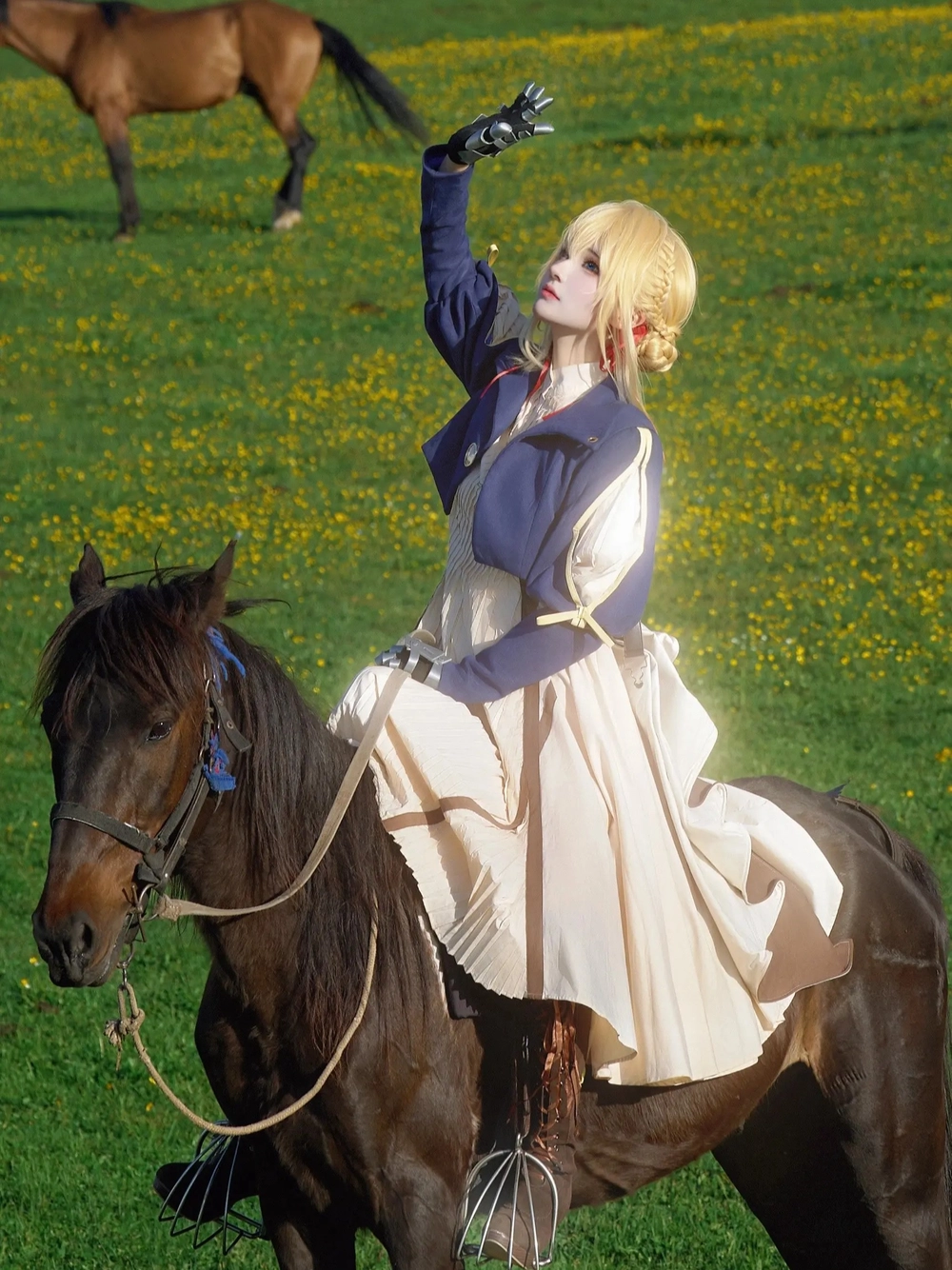 cosplay violet evergarden trong anime