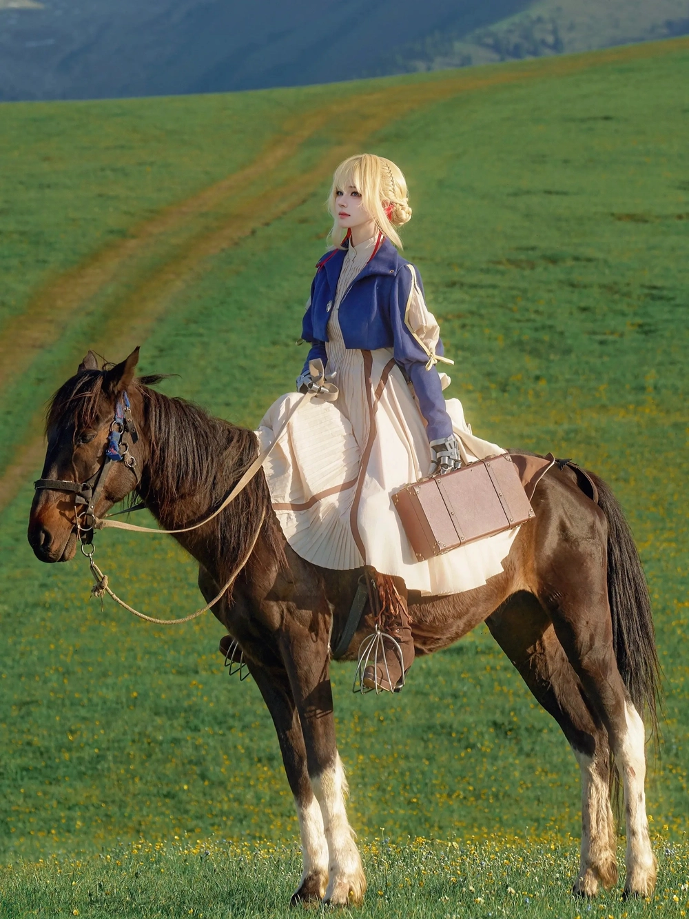 ảnh cosplay anime violet evergarden