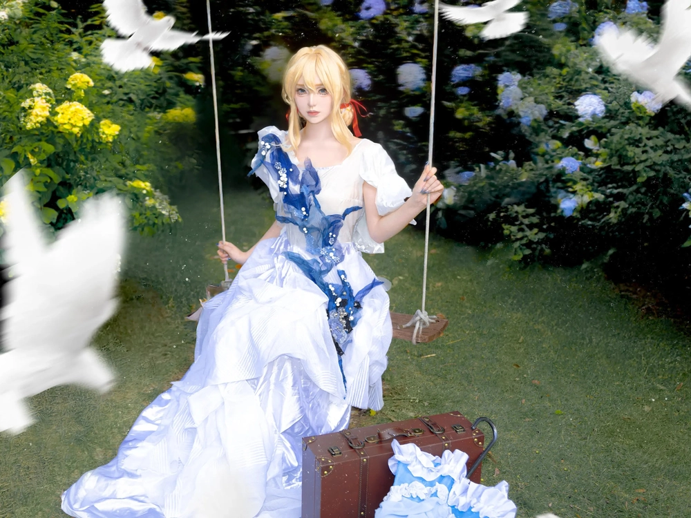 hình cosplay violet evergarden đẹp