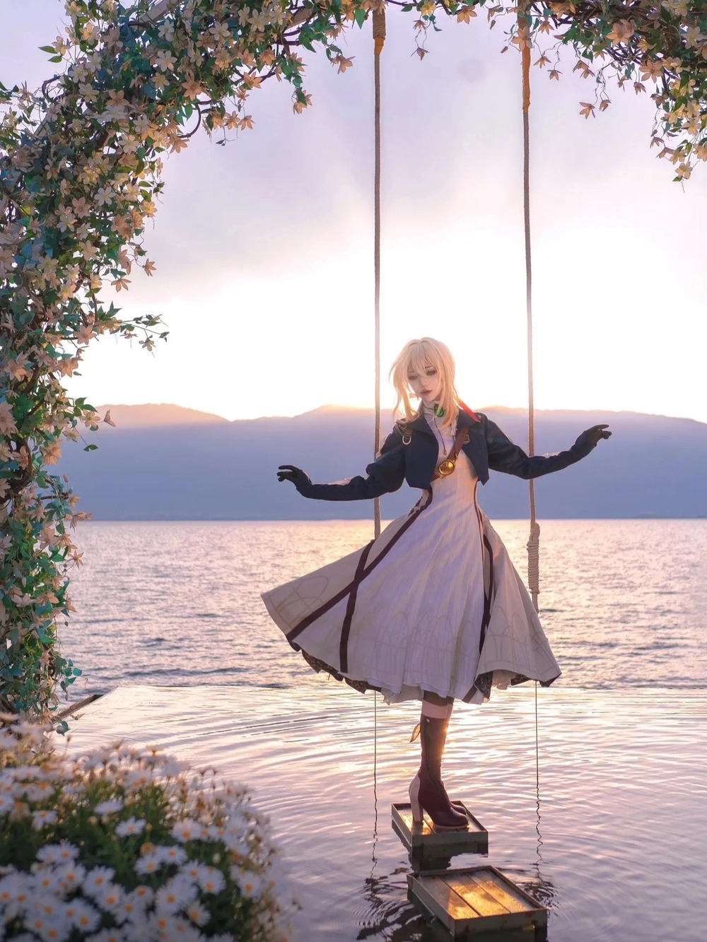 cosplay anime violet evergarden dễ thương