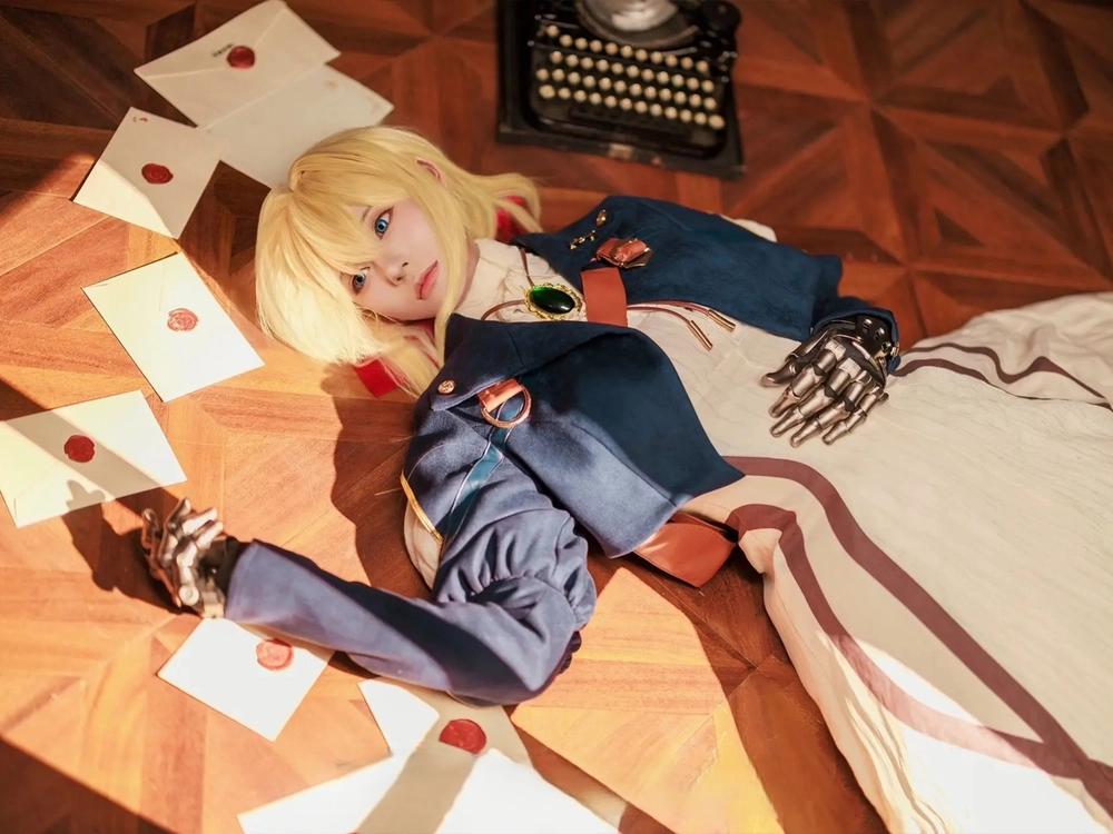 anime cosplay violet evergarden