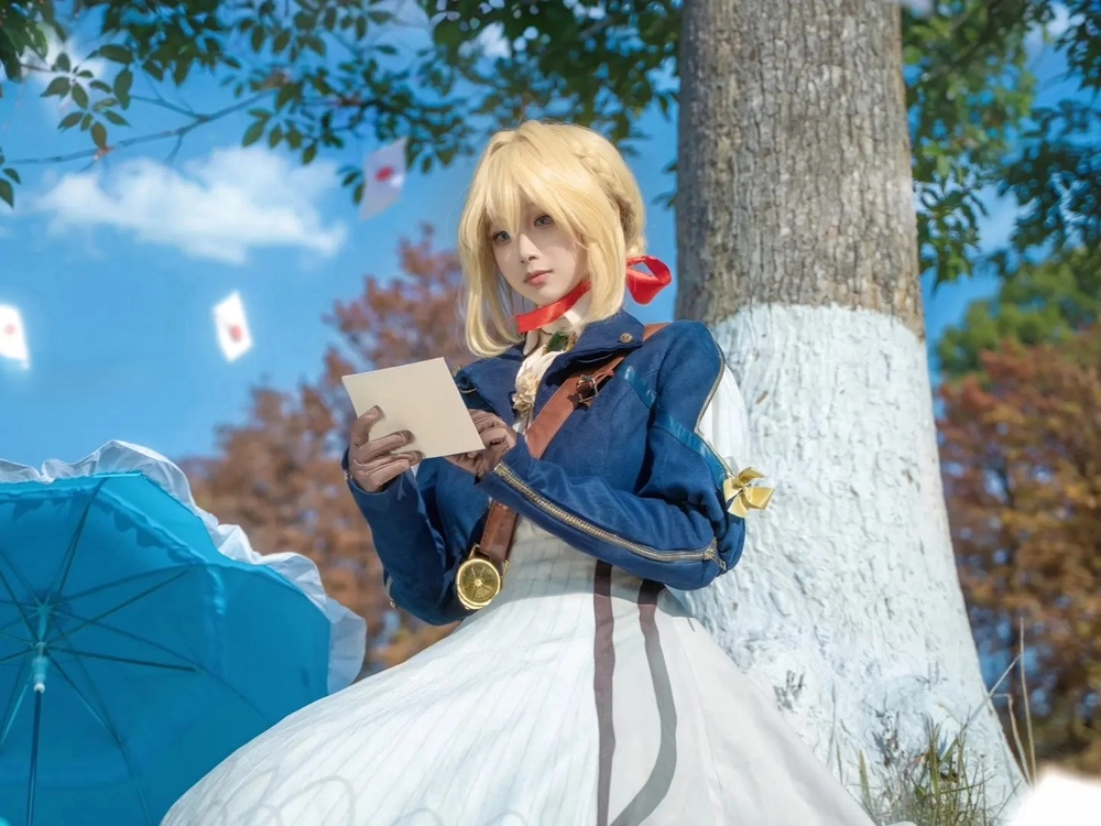 violet evergarden cosplay đẹp