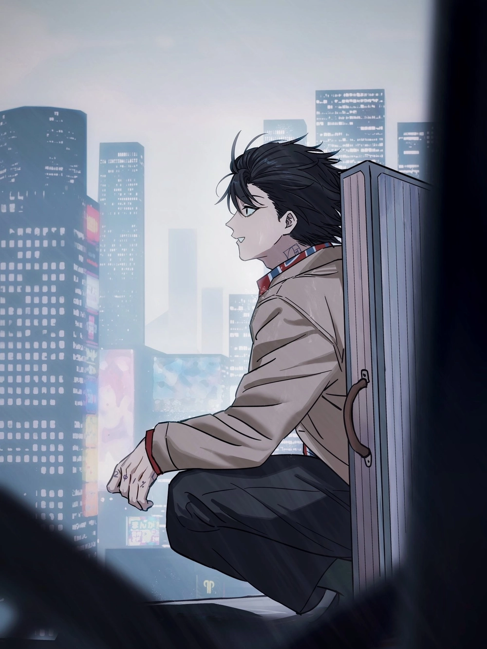 hình yoichi nagumo phong cách anime 