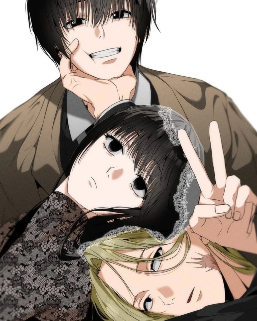 ảnh yoichi nagumo x shin asakura tình cảm 