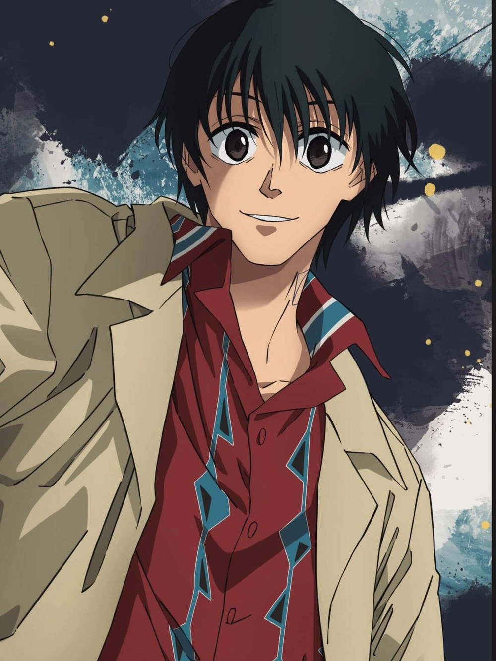 hình yoichi nagumo biểu cảm lạnh lùng 