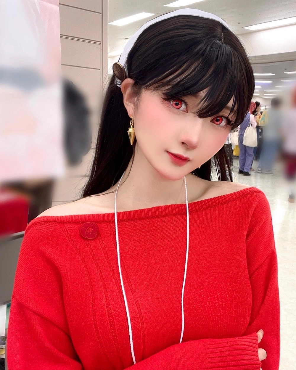 ảnh cosplay spy x family yor forger