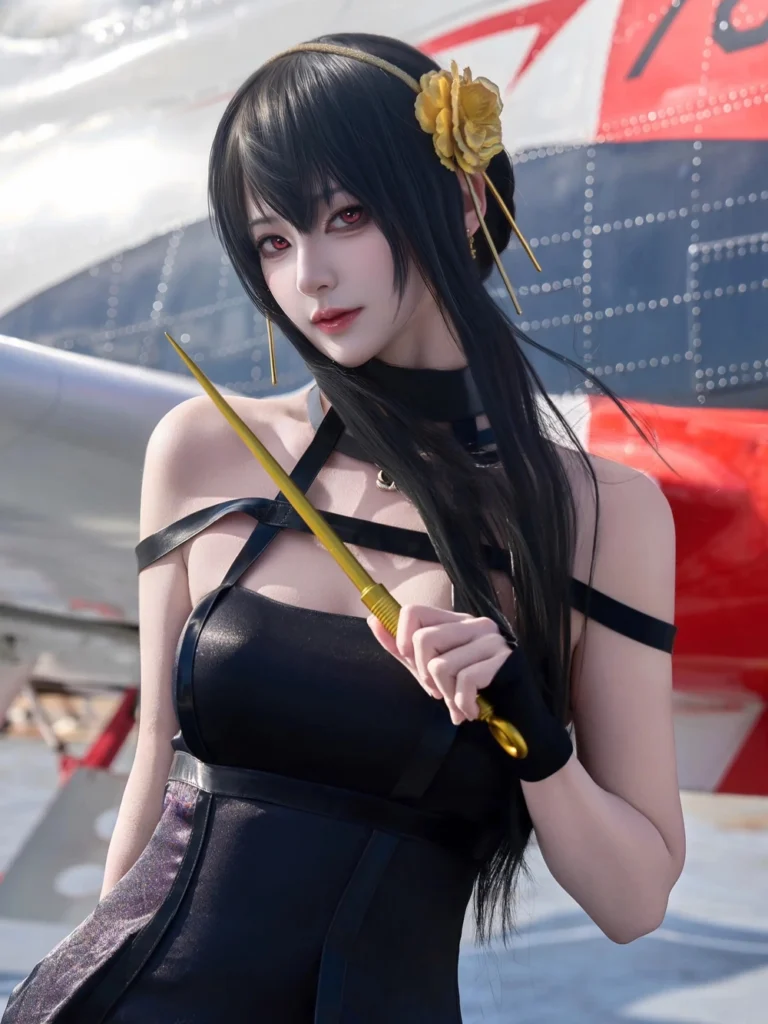 hình cosplay yor forger