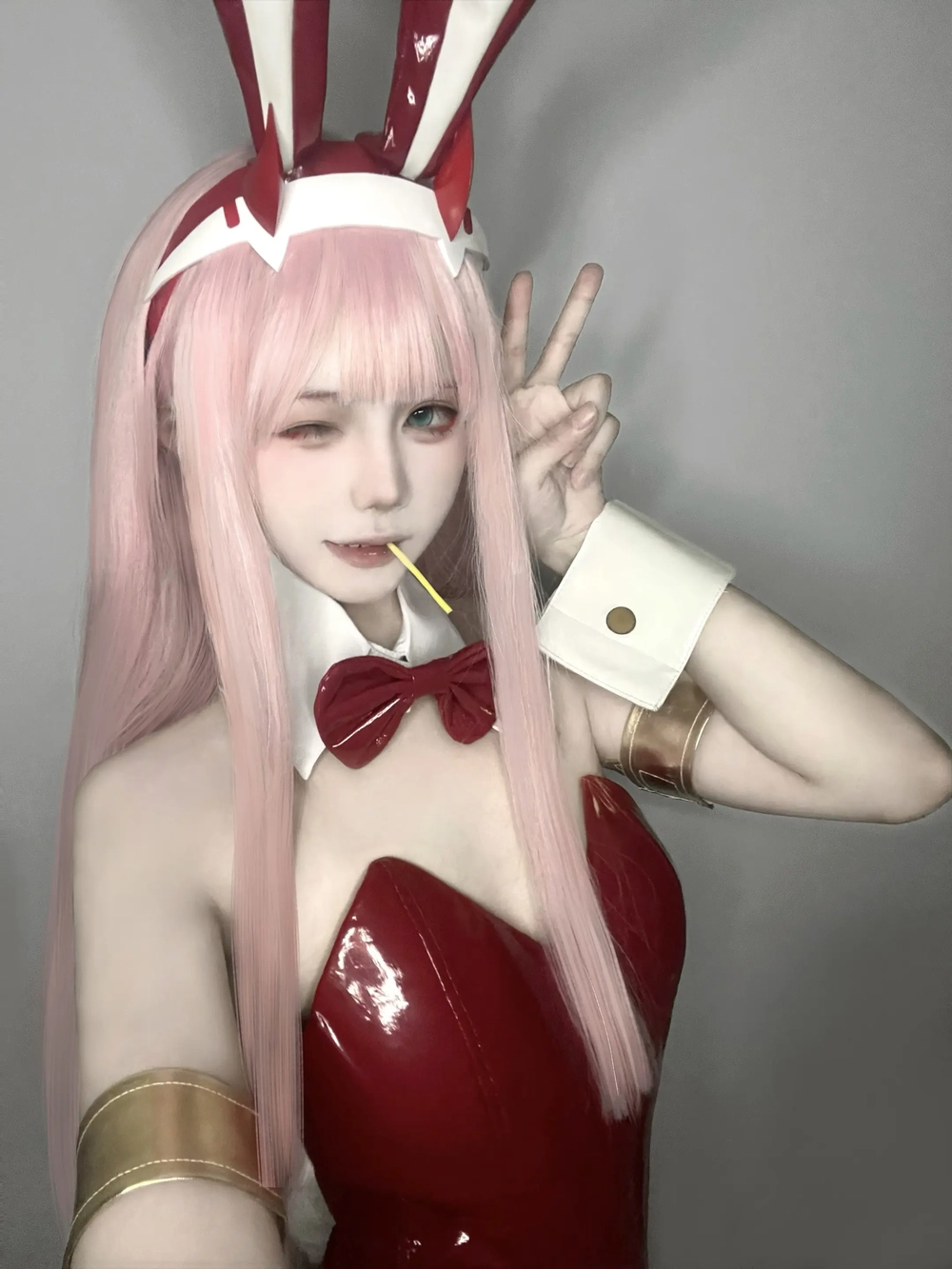hình cosplay zero two style đáng yêu