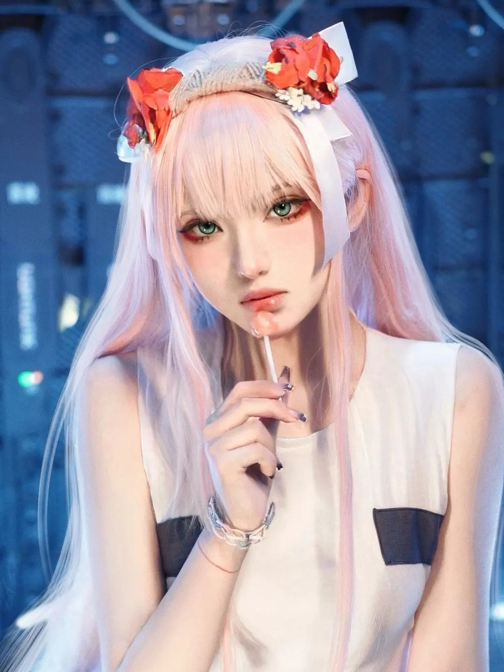 ảnh cosplay zero two dễ thương