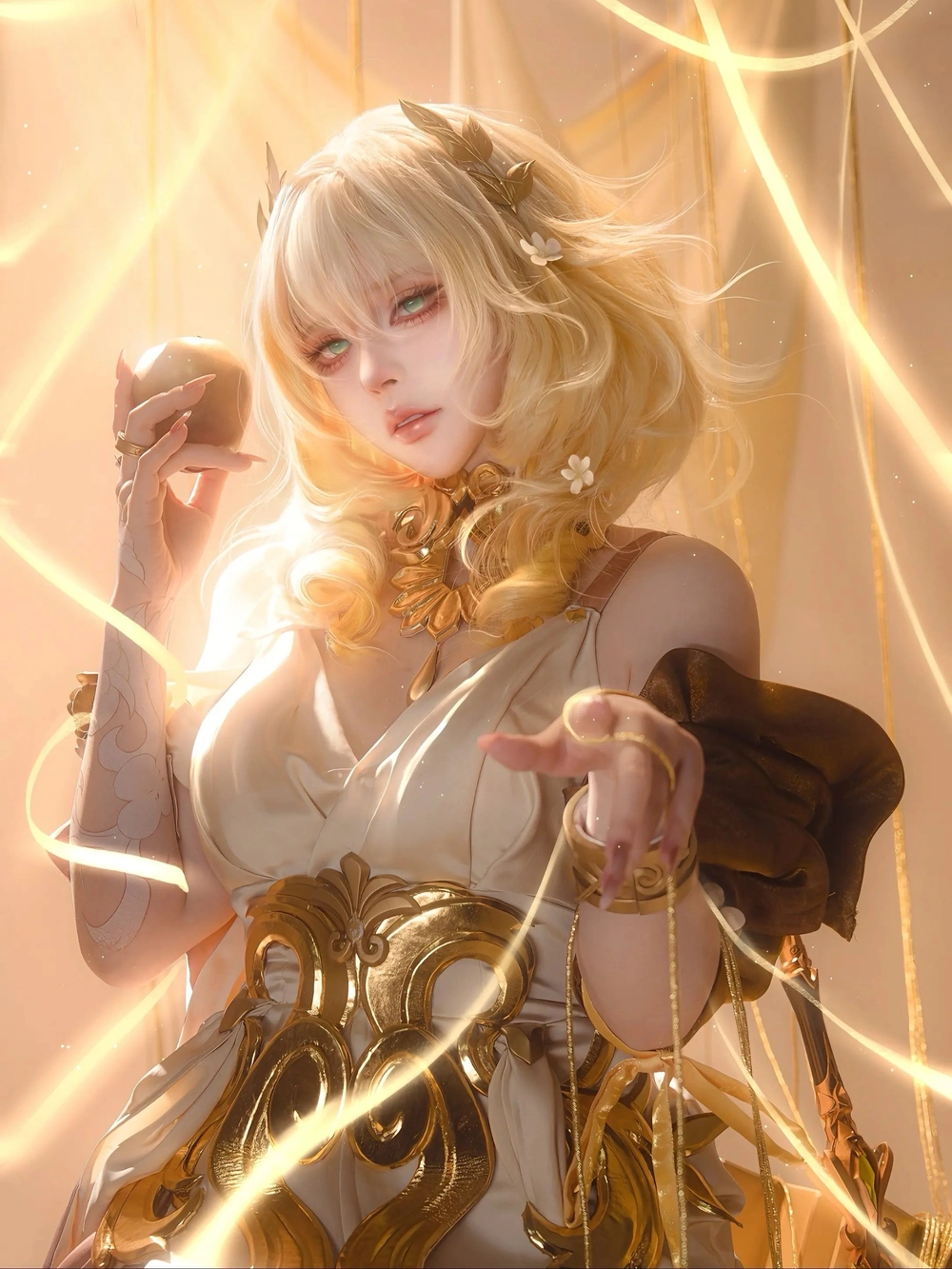 ảnh aglaea cosplay girl 