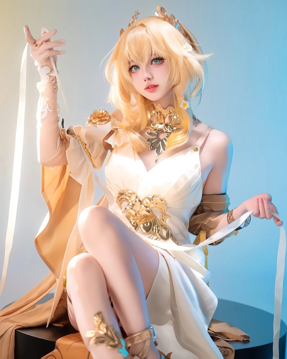 cosplay Aglaea Honkai SR