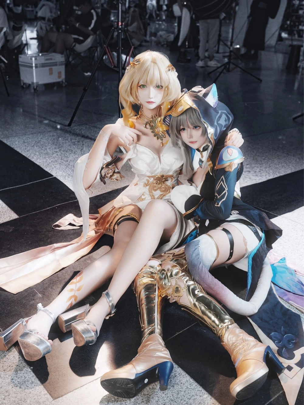 ảnh cosplay honkai star rail aglaea 