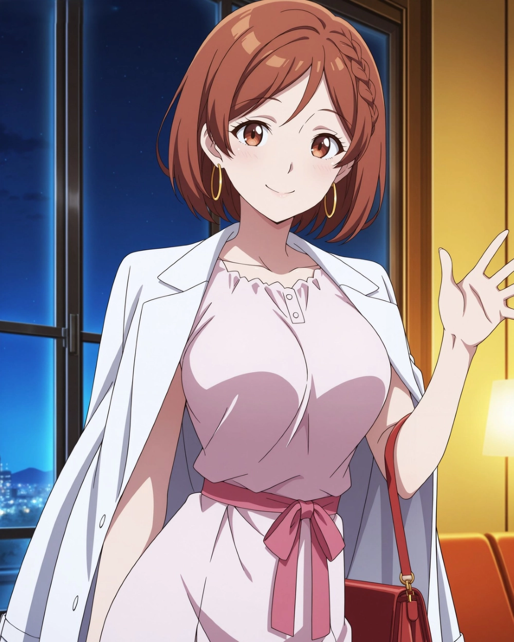 ảnh akane sakuramori mỉm cười