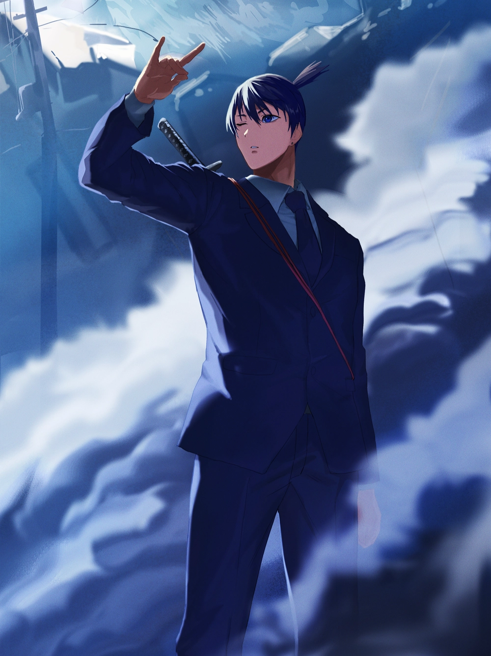 hình thợ săn quỷ aki hayakawa