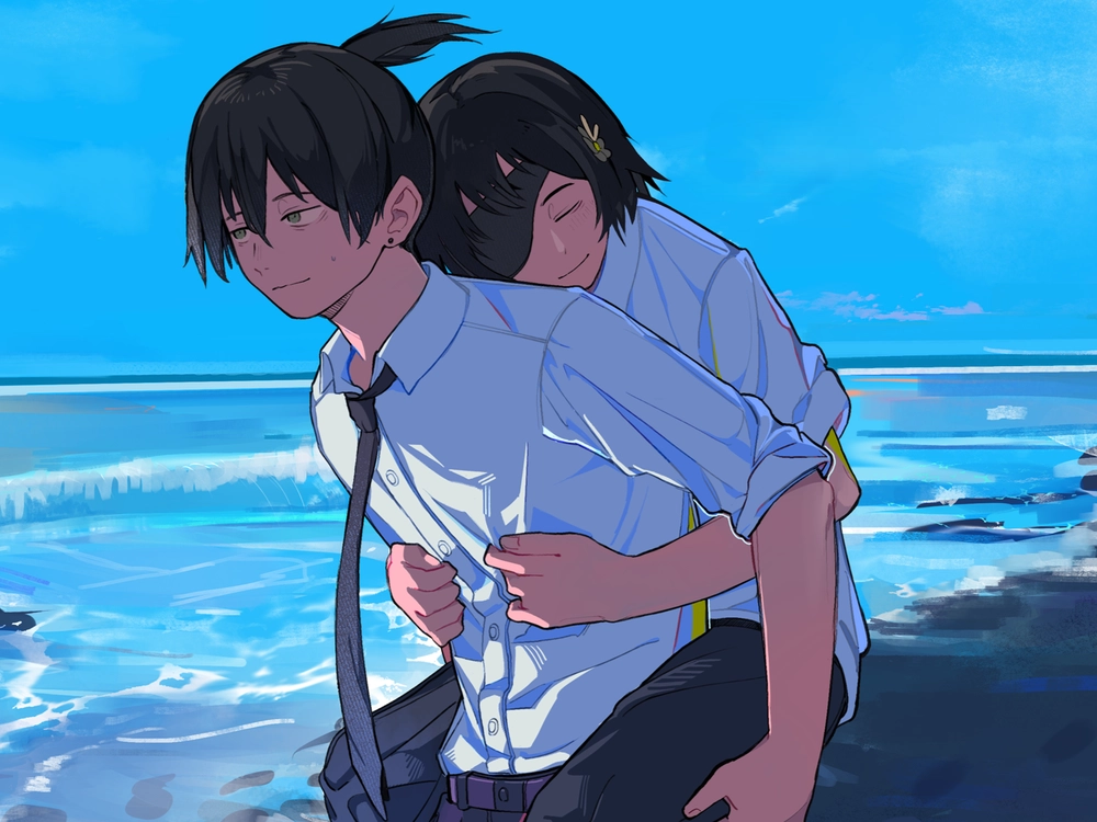 hình nền 4k anime aki hayakawa