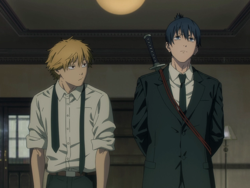 hình manga chainsaw man aki hayakawa