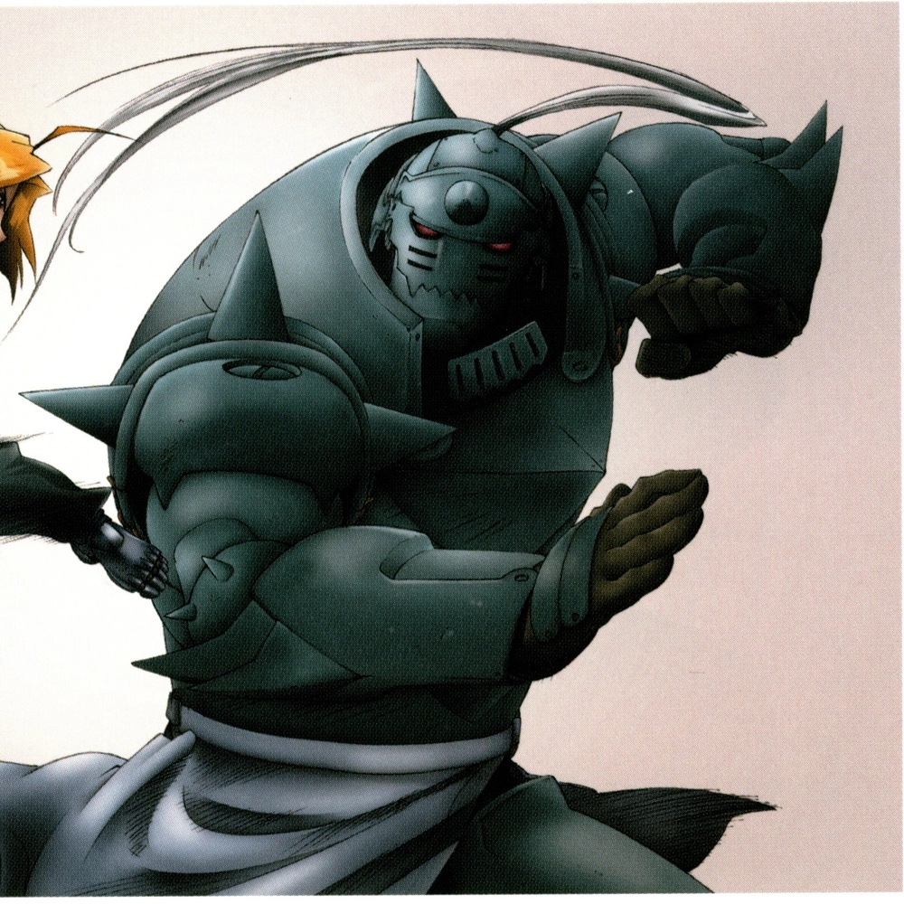 ảnh Alphonse Elric trong manga Fullmetal