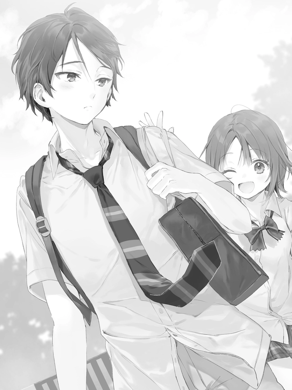 ảnh cặp amane fujimiya mahiru shiina