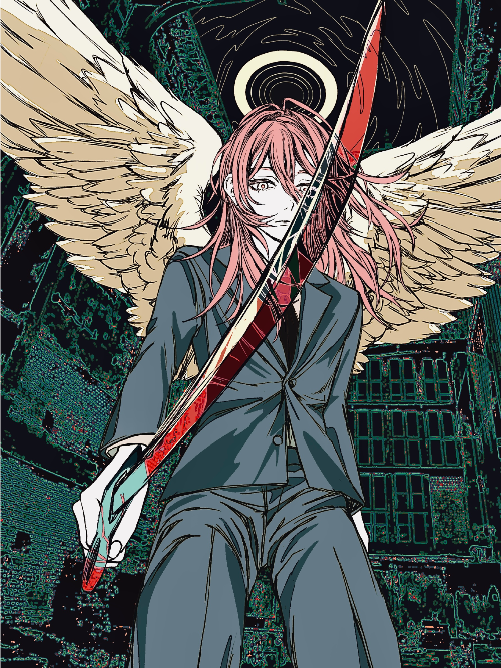 hình angel devil độc đáo