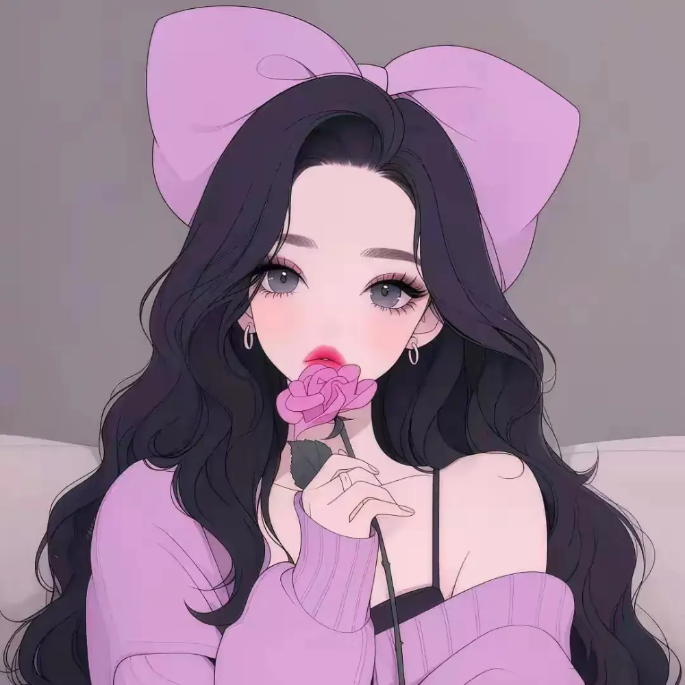 ảnh cô gái anime cute xinh xắn