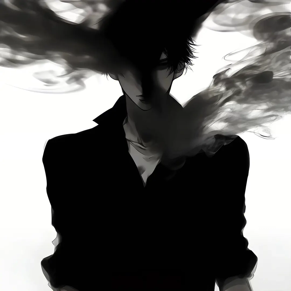 hình ảnh anime nam tâm trạng