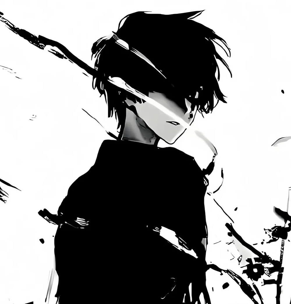 hình anime nam tăm tối