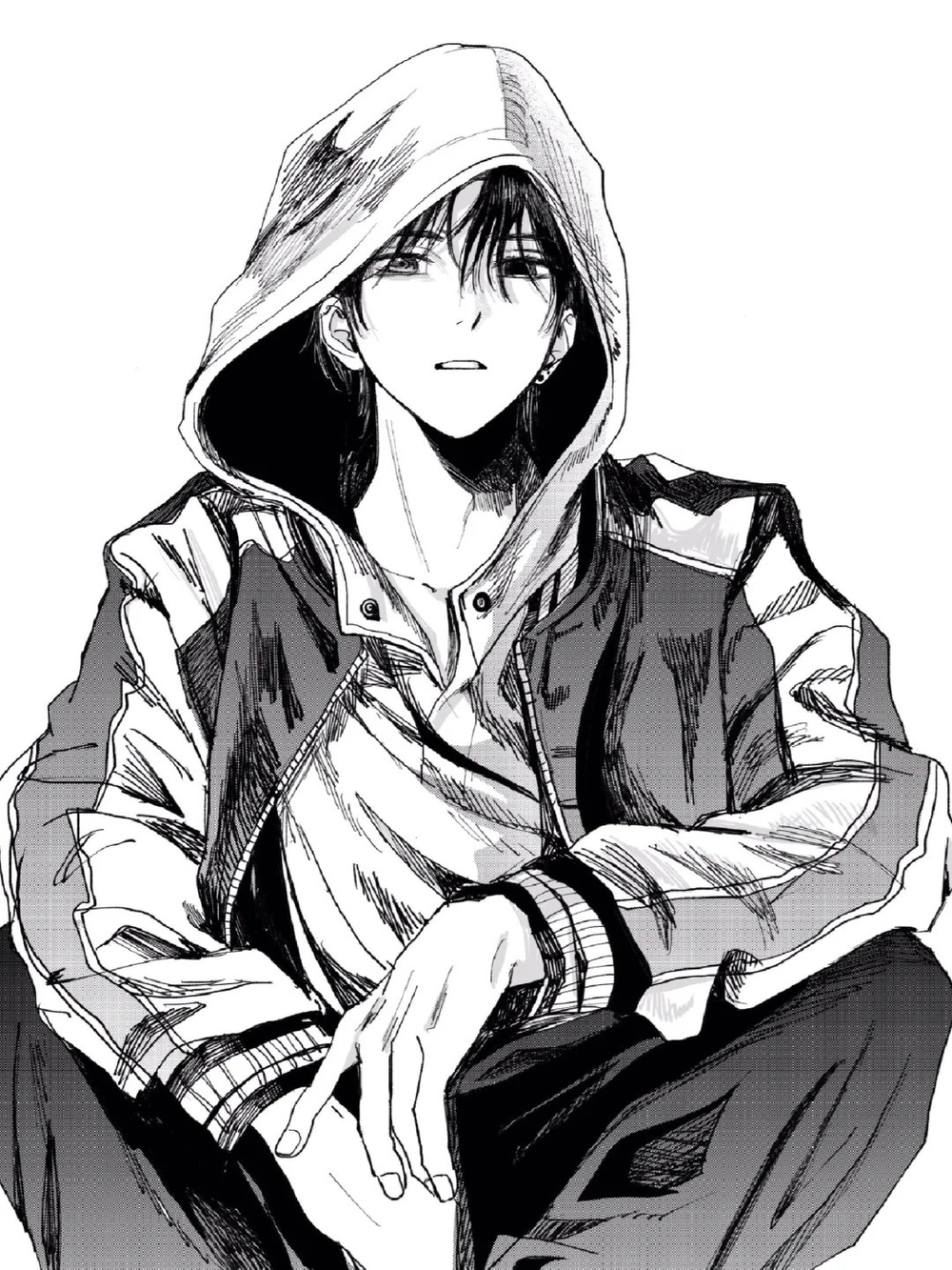 hình anime nam u sầu tĩnh mịch